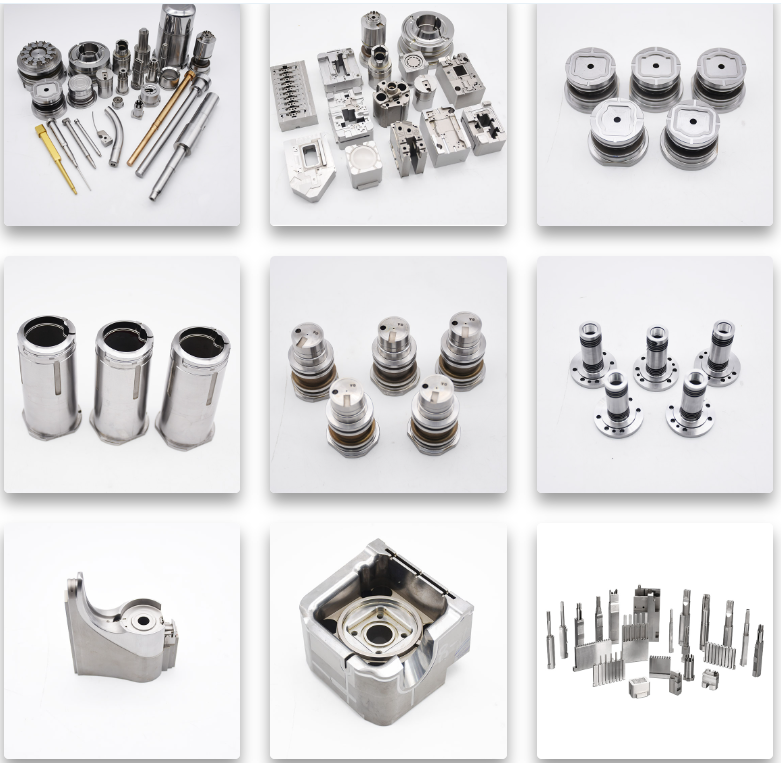 Precision mold parts processing, plastic mold parts processing in china