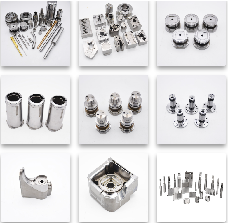 What is the die mould components?